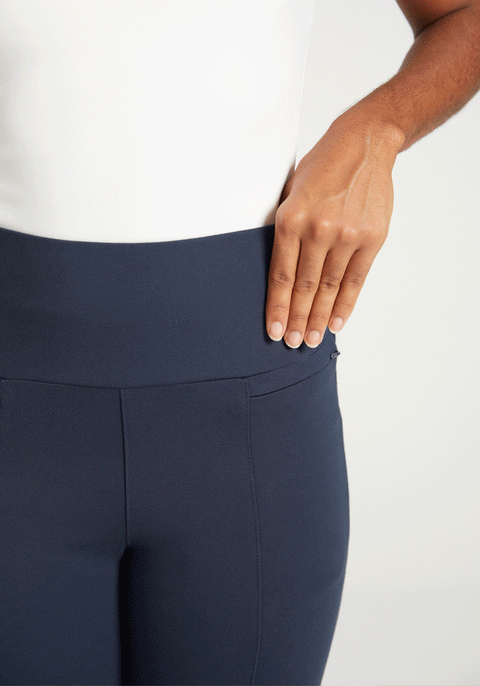 Power Down DPYP™ Dress Pant Yoga Pant | Skinny (Navy)