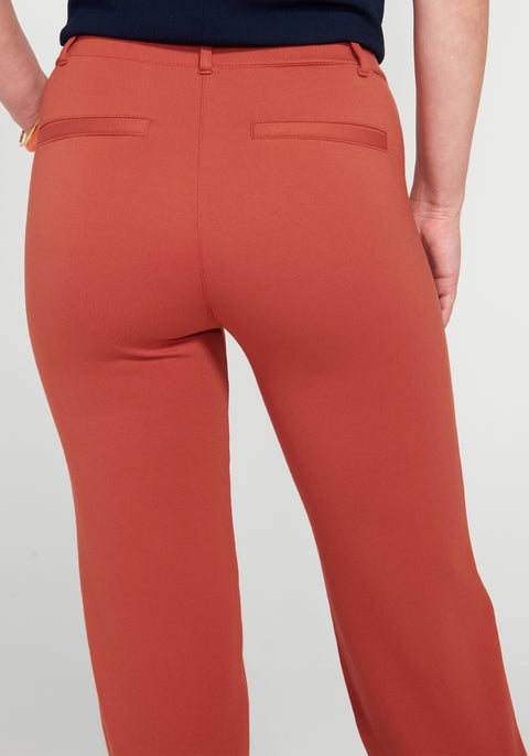 Classic DPYP™ Dress Pant Yoga Pant | Straight (Burnished Coral) - Final Sale