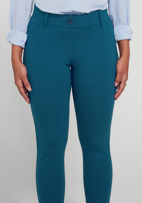 Classic DPYP™ Dress Pant Yoga Pant | Skinny (Dark Ocean) - Final Sale