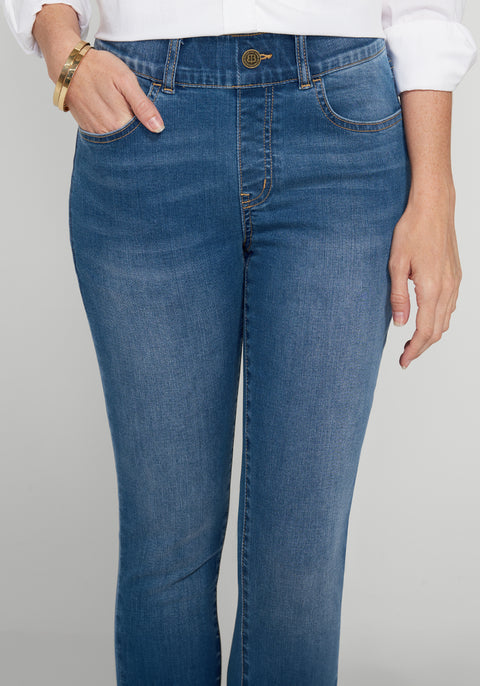 Signature Mid-Rise Denim | Skinny (Alamo Wash) - Final Sale