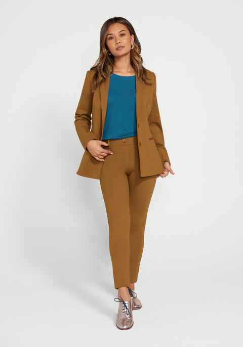 Essential Scoop Long Sleeve (Dark Ocean) - Final Sale