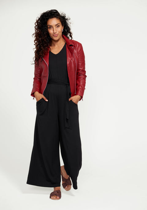 Day to Night Jumpsuit (Black) - Final Sale