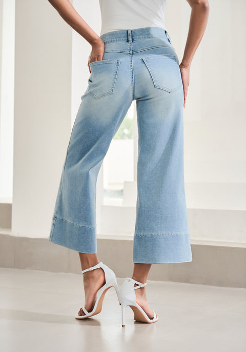 Boyfriend Crop Jean | Straight (Coastal Wash) - Final Sale