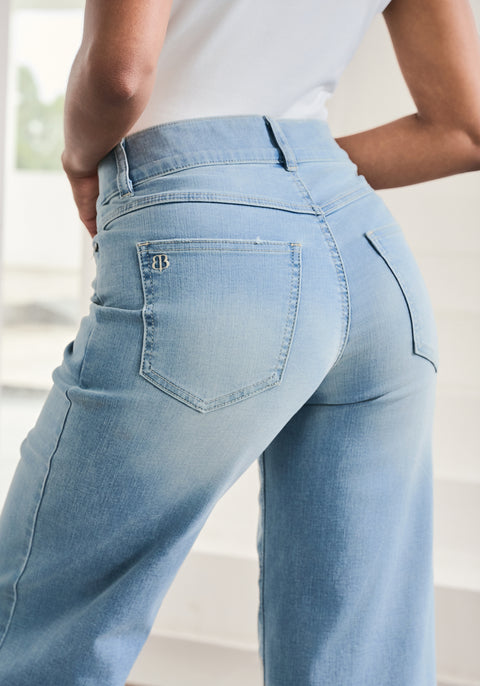 Boyfriend Crop Jean | Straight (Coastal Wash) - Final Sale