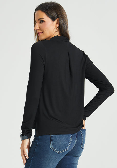 Surplus Long Sleeve Tunic (Black)