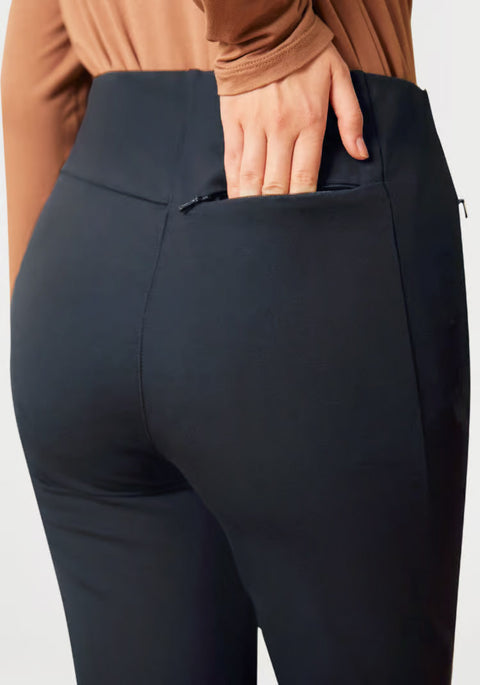 Monroe Crop Trouser | Straight (Navy) - Final Sale