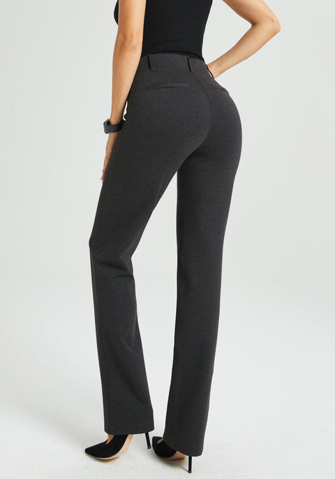Classic DPYP™ Dress Pant Yoga Pant | Straight (Charcoal)