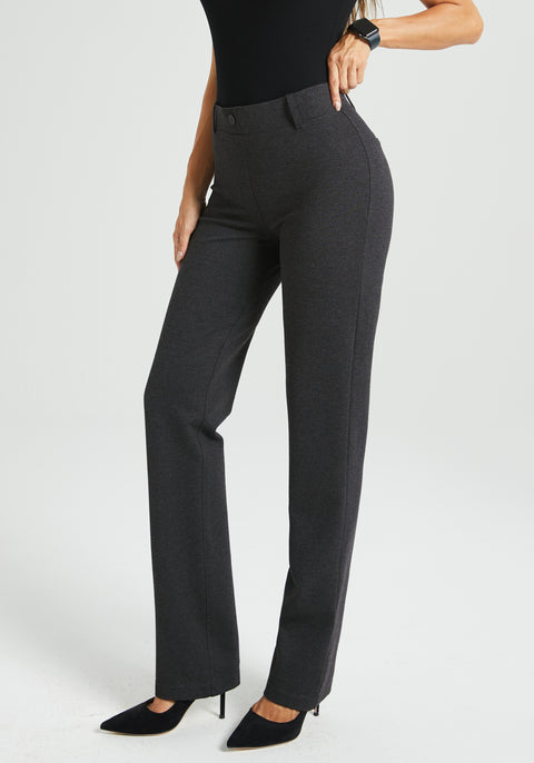 Classic DPYP™ Dress Pant Yoga Pant | Straight (Charcoal)
