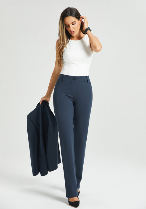 ⏰ PRESALE | Classic DPYP™ Dress Pant Yoga Pant | Straight (Navy)