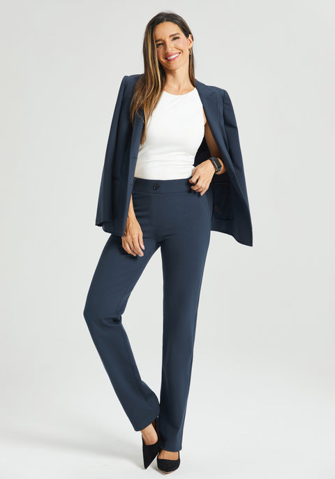 ⏰ PRESALE | Classic DPYP™ Dress Pant Yoga Pant | Straight (Navy)