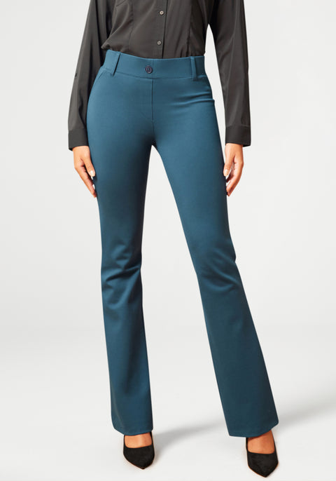 Classic DPYP™ Dress Pant Yoga Pant | Bootcut (Dark Ocean) - Final Sale