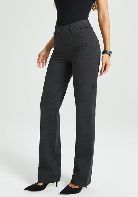 7-Pocket DPYP™ Dress Pant Yoga Pant | Straight (Charcoal)