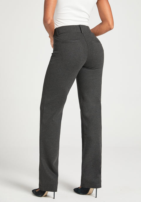 7-Pocket DPYP™ Dress Pant Yoga Pant | Straight (Charcoal)