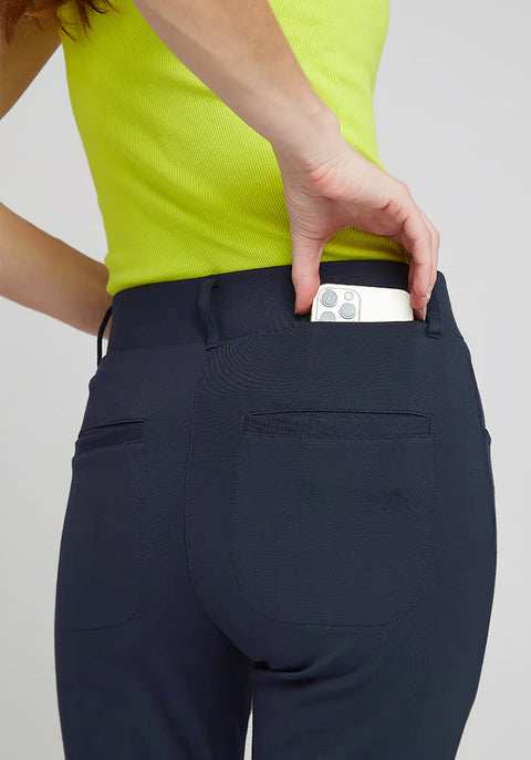 ⏰ PRESALE | 7-Pocket DPYP™ Dress Pant Yoga Pant | Straight (Navy)
