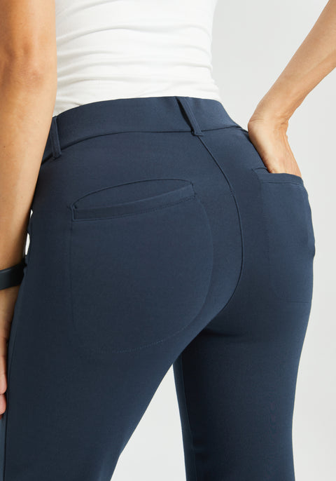 ⏰ PRESALE | 7-Pocket DPYP™ Dress Pant Yoga Pant | Straight (Navy)