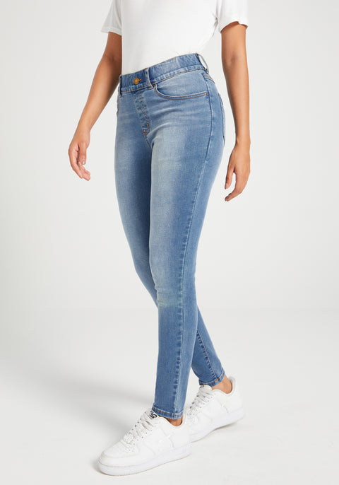 Signature Mid-Rise Denim | Skinny (Sonora Wash)
