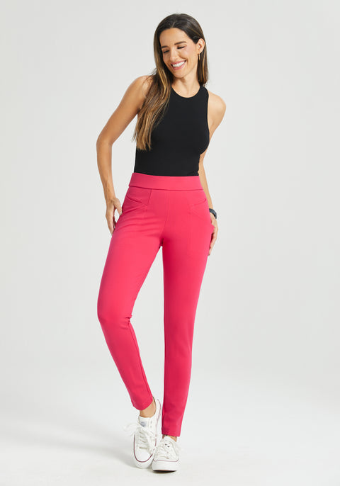 Journey DPYP™ Dress Pant Yoga Pant | Skinny (Virtual Pink)