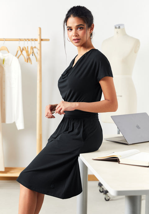 Canopy Dress (Black)