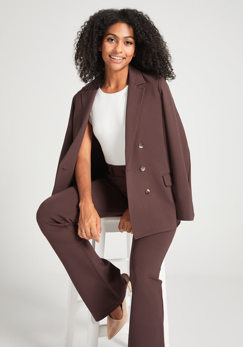 7-Pocket DPYP™ Dress Pant Yoga Pant | Bootcut (Cherrywood) - Final Sale