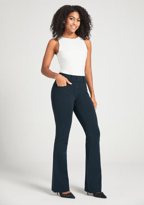 7-Pocket DPYP™ Dress Pant Yoga Pant | Bootcut (Navy)