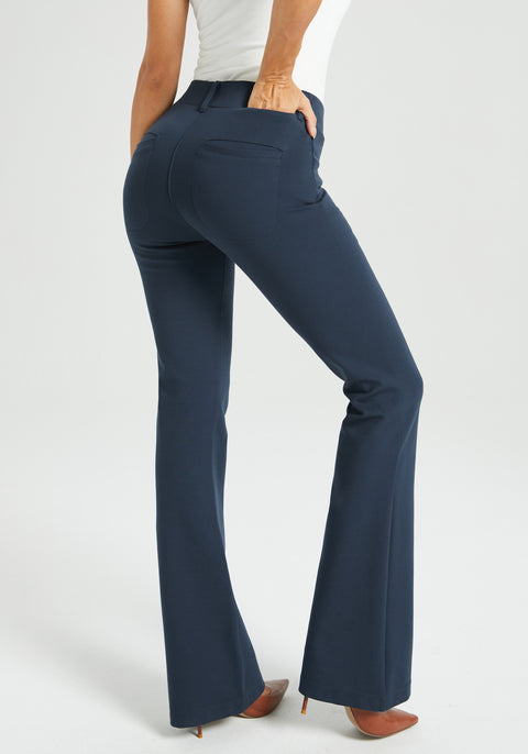 7-Pocket DPYP™ Dress Pant Yoga Pant | Bootcut (Navy)