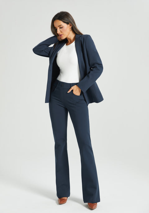7-Pocket DPYP™ Dress Pant Yoga Pant | Bootcut (Navy)