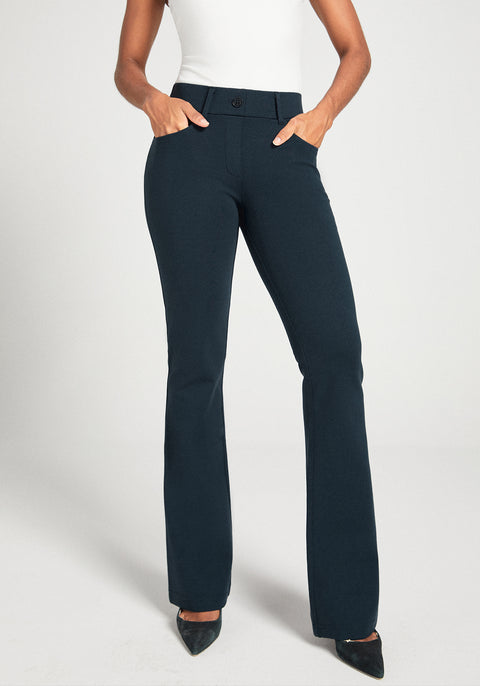 7-Pocket DPYP™ Dress Pant Yoga Pant | Bootcut (Navy)