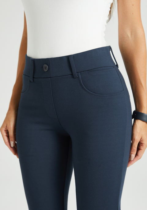 7-Pocket DPYP™ Dress Pant Yoga Pant | Bootcut (Navy)