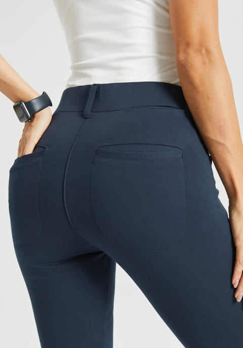 7-Pocket DPYP™ Dress Pant Yoga Pant | Bootcut (Navy)