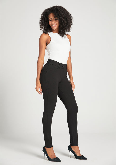 7-Pocket DPYP™ Dress Pant Yoga Pant | Skinny (Black)