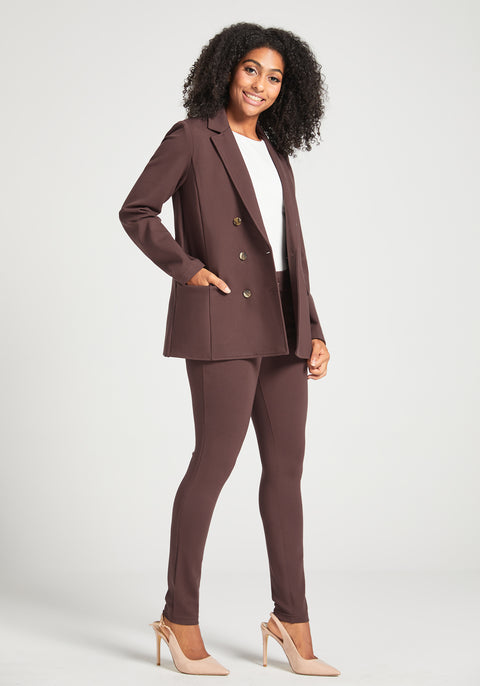 7-Pocket DPYP™ Dress Pant Yoga Pant | Skinny (Cherrywood) - Final Sale