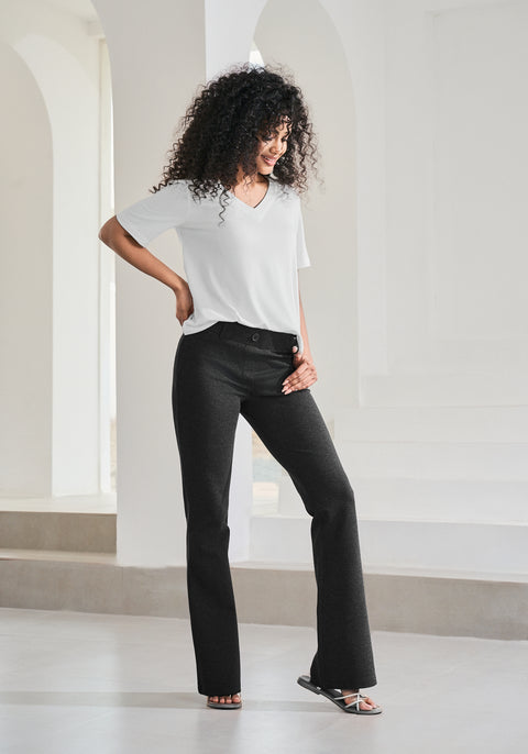 Essential V-Neck Short Sleeve (White) - Final Sale